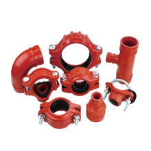1-12" Ductile Iron Fire Protection, Grooved Coupling and Pipe Fittings